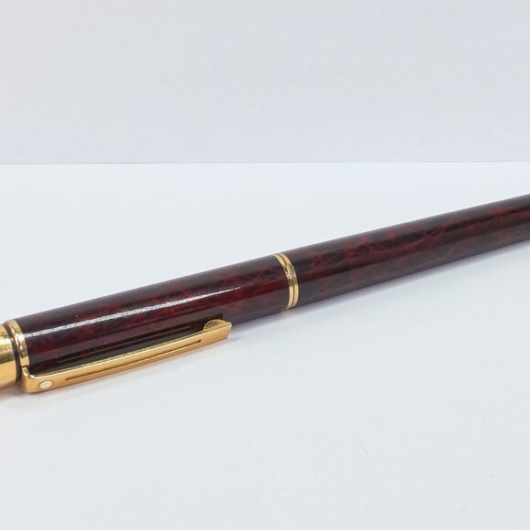 Sheaffer 14K Gold Nib Fountain Pen / Burgundy Marbled / Made in USA - Picture 3 of 15